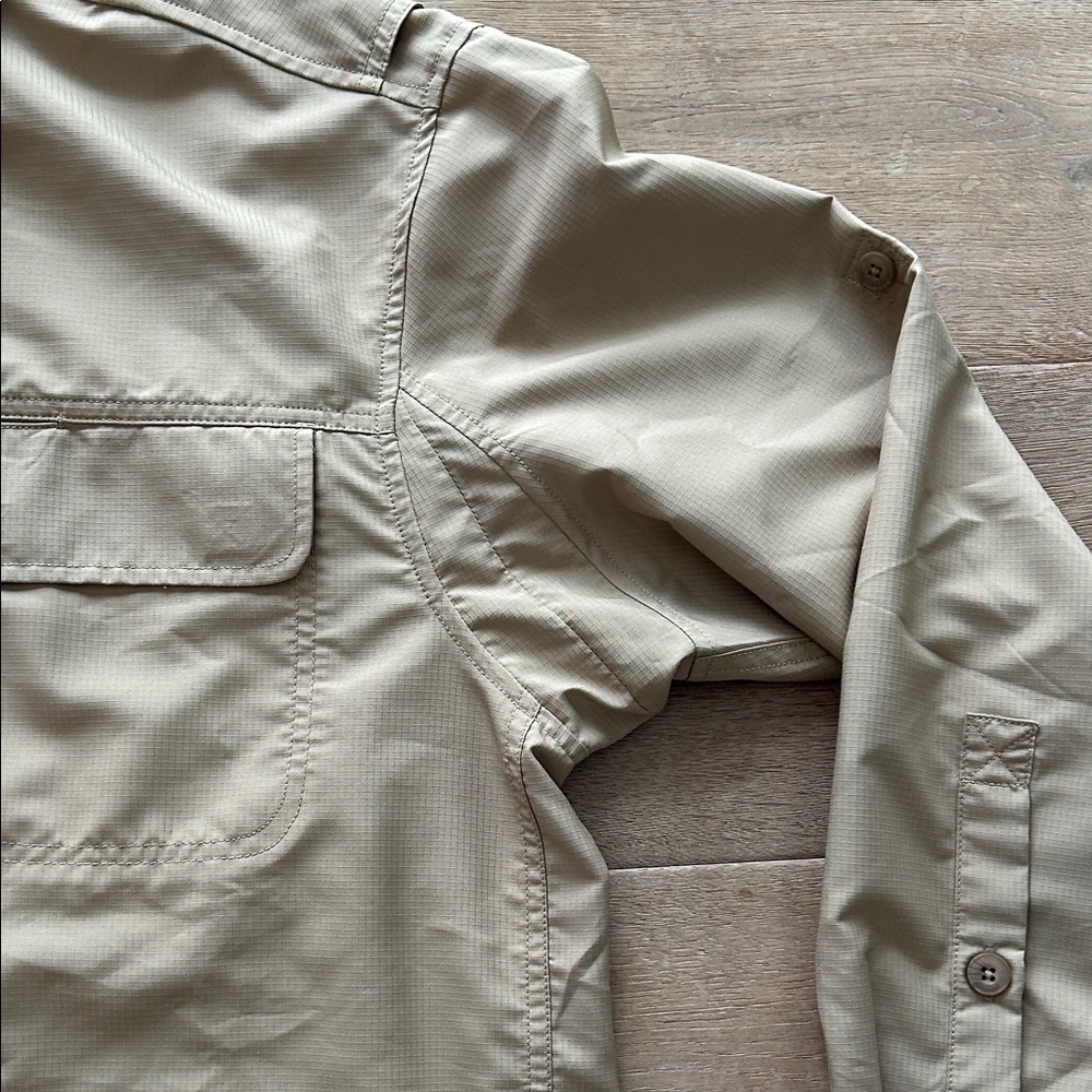 Cabela's Tan Performance Button Down Shirt - image 4